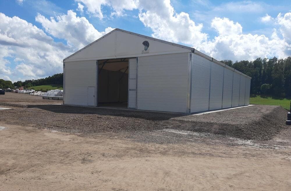 Mobile Halle - Baustellenzelt 655